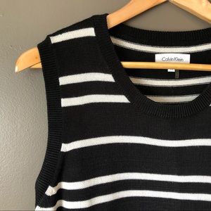 Calvin Klein striped tank top